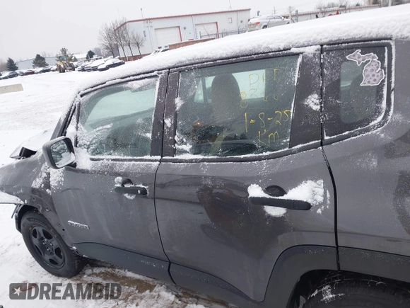 2018 Jeep Renegade Sport with VIN ZACCJBAH6JPH18366, listed as a IAAI auction lot 41345946 with 69,709 mi miles and . Bid and sale history available at DreamBid. Image 14.