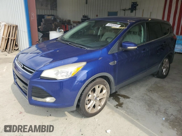 2013 Ford Escape SEL с VIN 1FMCU9HXXDUD63553, выставлен на аукционе Copart как лот 60908565 с пробегом 150 132 миль миль и Списание • Salvage title. История ставок и продаж доступна на DreamBid. Изображение 1.
