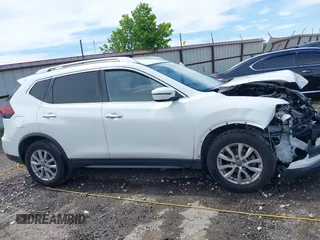 2019 Nissan Rogue SV with VIN KNMAT2MT3KP527956, listed as a IAAI auction lot 42617872 with 119,450 mi miles and . Bid and sale history available at DreamBid. Image 13.