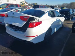 2015 Kia Optima LX with VIN 5XXGM4A72FG376907, listed as a IAAI auction lot 41823625 with 156,281 mi miles. Bid and sale history available at carsss.com. Image 4.