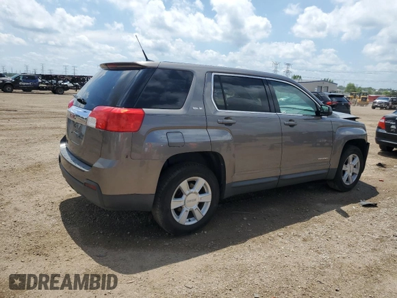 2010 GMC Terrain SLE-1 with VIN 2CTALBEWXA6276087, listed as a Copart auction lot 62078465 with 122,010 mi miles and Salvage title. Bid and sale history available at DreamBid. Image 3.