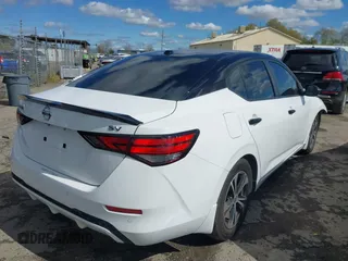 2021 Nissan Sentra SV with VIN 3N1AB8CV6MY301455, listed as a IAAI auction lot 41783947 with 61,647 mi miles. Bid and sale history available at carsss.com. Image 4.