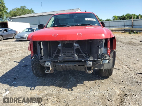 2009 Chevrolet Silverado 1500 LT with VIN 1GCEK29J59Z277579, listed as a Copart auction lot 57844054 with 237,306 mi miles and Salvage Title. Bid and sale history available at carsss.com. Image 5.