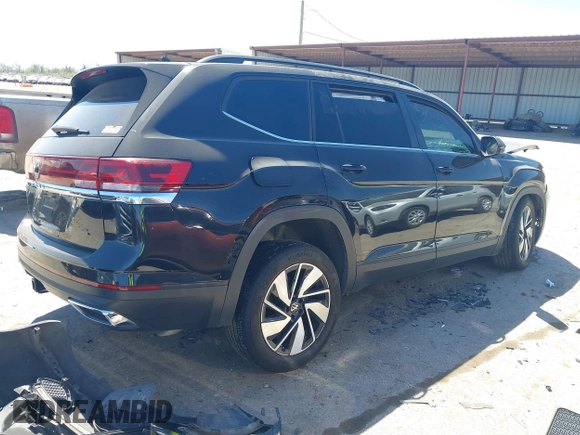 2024 Volkswagen Atlas SE with VIN 1V2JR2CA9RC591577, listed as a IAAI auction lot 41817933 with Not provided miles and . Bid and sale history available at DreamBid. Image 4.