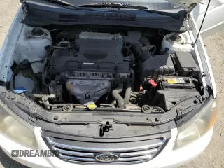 2009 Kia Spectra EX with VIN KNAFE222095665094, listed as a Copart auction lot 55830585 with 144,656 mi miles and Clean Title. Bid and sale history available at DreamBid. Image 11.