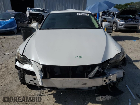 2016 Lexus IS 200t with VIN JTHBA1D2XG5015902, listed as a Copart auction lot 61238655 with 127,466 mi miles and Salvage title. Bid and sale history available at DreamBid. Image 5.