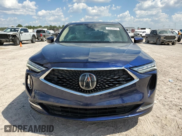 2023 Acura MDX с VIN 5J8YD9H36PL007930, выставлен на аукционе Copart как лот 71016654 с пробегом 5 320 миль миль и Списание • Salvage title. История ставок и продаж доступна на DreamBid. Изображение 5.