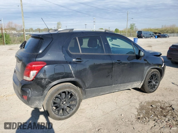 2021 Chevrolet Trax LT with VIN KL7CJLSB6MB313247, listed as a Copart auction lot 54295285 with 85,130 mi miles and Salvage title. Bid and sale history available at DreamBid. Image 3.
