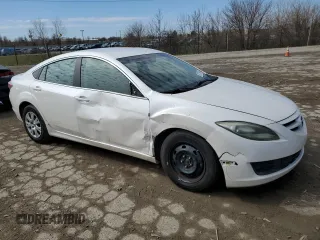 2012 Mazda 6 i Sport with VIN 1YVHZ8BH4C5M08075, listed as a Copart auction lot 50726955 with 105,087 mi miles and Salvage Title. Bid and sale history available at carsss.com. Image 4.