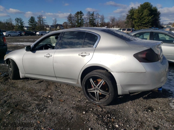 2011 Infiniti G25 Sedan x with VIN JN1DV6AR2BM451805, listed as a Copart auction lot 83650534 with 0 mi miles and Salvage Title. Bid and sale history available at carsss.com. Image 2.