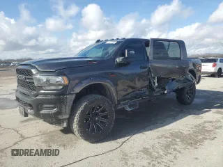2024 Ram 2500 Tradesman with VIN 3C6UR5CL5RG332347, listed as a Copart auction lot 43467095 with 4,789 mi miles and Salvage Title. Bid and sale history available at carsss.com. Image 1.