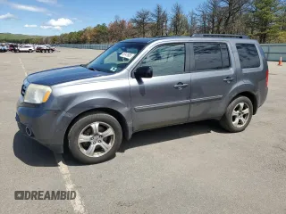 2013 Honda Pilot EX-L with VIN 5FNYF4H59DB071245, listed as a Copart auction lot 55747605 with 254,979 mi miles and Salvage Title. Bid and sale history available at DreamBid. Image 1.