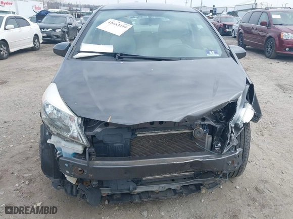 2012 Toyota Yaris L with VIN JTDJTUD37CD532513, listed as a IAAI auction lot 41663459 with NaN miles. Bid and sale history available at carsss.com. Image 12.