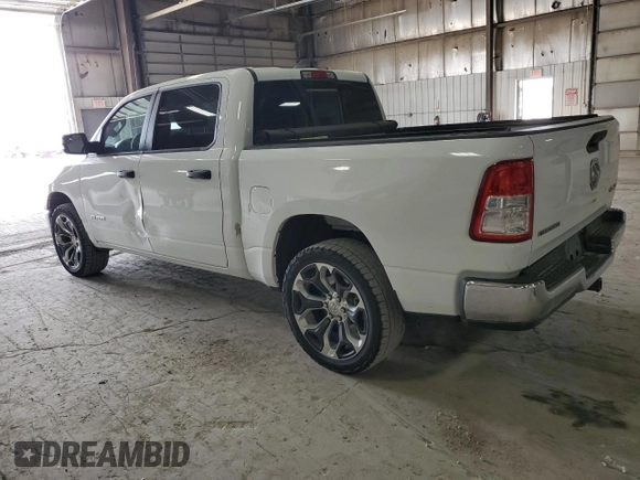 2023 Ram 1500 Big Horn with VIN 1C6RRFFG2PN518748, listed as a Copart auction lot 60999275 with 90,493 mi miles and Clean title. Bid and sale history available at DreamBid. Image 2.