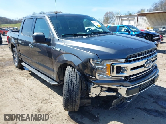 2018 Ford F-150 XL with VIN 1FTEW1E54JFE02925, listed as a IAAI auction lot 42002280 with 31,893 mi miles. Bid and sale history available at carsss.com. Image 1.