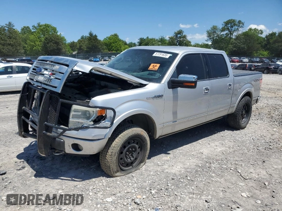 2014 Ford F-150 XL with VIN 1FTFW1EF1EFC93441, listed as a Copart auction lot 57291635 with 169,202 mi miles and Clean title. Bid and sale history available at DreamBid. Image 1.