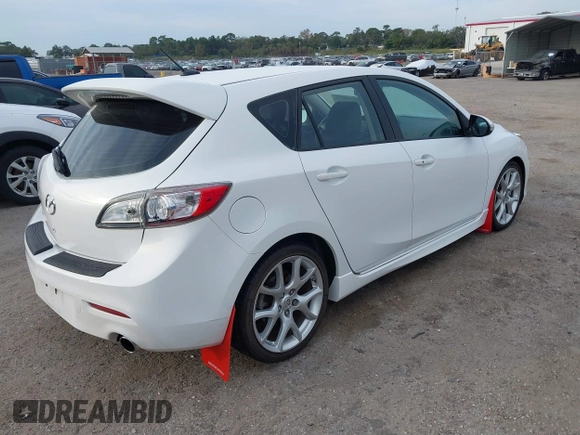 2012 Mazda 3 Mazdaspeed3 Touring with VIN JM1BL1L38C1691952, listed as a IAAI auction lot 40668375 with Not Provided miles and . Bid and sale history available at DreamBid. Image 4.