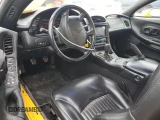 2004 Chevrolet Corvette Z06 with VIN 1G1YY12S445111300, listed as a Copart auction lot 87840815 with 120,463 mi miles and Salvage Title. Bid and sale history available at carsss.com. Image 8.