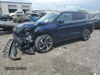 2024 Mitsubishi Outlander SE z VIN JA4J3VA86RZ017028, wystawiony jako Copart lot #55538225 z przebiegiem 28 698 mil mil oraz Szkoda całkowita • Salvage title. Historia ofert i sprzedaży dostępna na DreamBid. Obrazek 1.