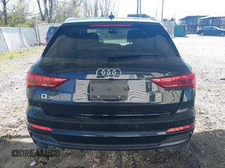 2021 Audi Q3 S line Premium with VIN WA1DECF36M1031852, listed as a IAAI auction lot 42020471 with 29,445 mi miles and . Bid and sale history available at DreamBid. Image 16.