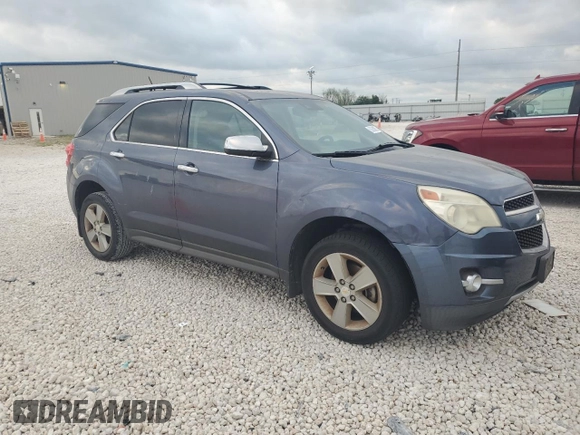 2013 Chevrolet Equinox LTZ with VIN 2GNALFEK5D6161795, listed as a Copart auction lot 53630675 with 96,108 mi miles and Clean Title. Bid and sale history available at carsss.com. Image 4.