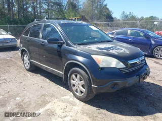 2008 Honda CR-V EX-L with VIN JHLRE387X8C053474, listed as a IAAI auction lot 41754118 with 182,151 mi miles. Bid and sale history available at carsss.com. Image 1.