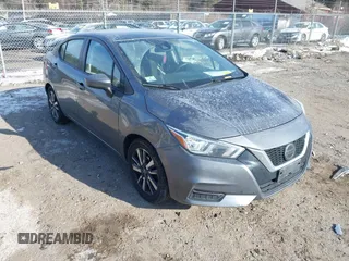 2021 Nissan Versa SV with VIN 3N1CN8EV9ML886249, listed as a IAAI auction lot 41340890 with 85,931 mi miles and . Bid and sale history available at DreamBid. Image 1.