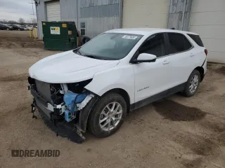 2023 Chevrolet Equinox LT with VIN 3GNAXUEG6PL255589, listed as a Copart auction lot 50379685 with 19,714 mi miles and Salvage Title. Bid and sale history available at DreamBid. Image 1.