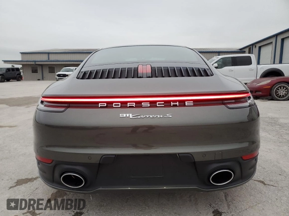 2024 Porsche 911 Carrera S with VIN WP0AB2A94RS219603, listed as a Copart auction lot 88951115 with 3,413 mi miles and Salvage Title. Bid and sale history available at carsss.com. Image 6.