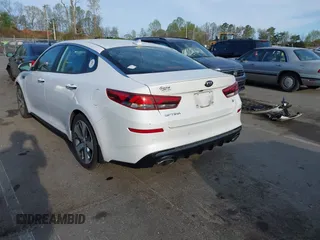 2020 Kia Optima LX with VIN 5XXGT4L36LG424207, listed as a IAAI auction lot 41909955 with 74,125 mi miles and . Bid and sale history available at carsss.com. Image 3.