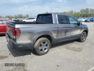 2022 Honda Ridgeline RTL-E z VIN 5FPYK3F71NB017487, wystawiony jako Copart lot #53677605 z przebiegiem 103 804 mil mil oraz Szkody całkowita. Historia ofert i sprzedaży dostępna na DreamBid. Obrazek 3.