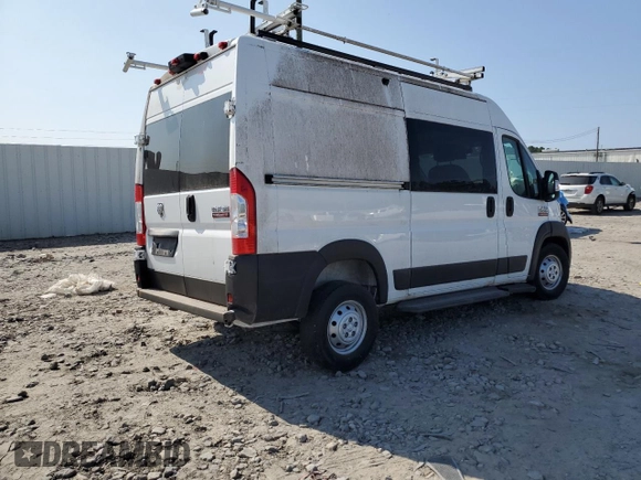 2021 Ram ProMaster Cargo with VIN 3C6LRVBG3ME538562, listed as a Copart auction lot 68488984 with 39,173 mi miles and Salvage Title. Bid and sale history available at carsss.com. Image 3.
