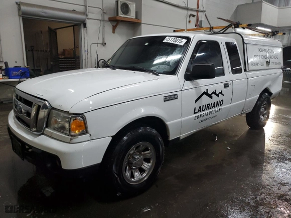 2009 Ford Ranger XLT with VIN 1FTZR45E09PA61054, listed as a Copart auction lot 45170015 with 213,722 mi miles and Salvage Title. Bid and sale history available at carsss.com. Image 1.