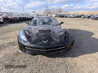 2019 Chevrolet Corvette 1LT with VIN 1G1YB2D75K5109066, listed as a Copart auction lot 55645235 with 14,715 mi miles and Salvage title. Bid and sale history available at DreamBid. Image 5.