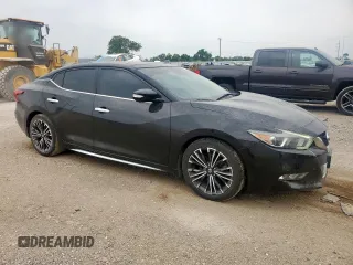 2017 Nissan Maxima S with VIN 1N4AA6AP8HC402865, listed as a Copart auction lot 55953805 with 93,760 mi miles and Salvage title. Bid and sale history available at DreamBid. Image 4.