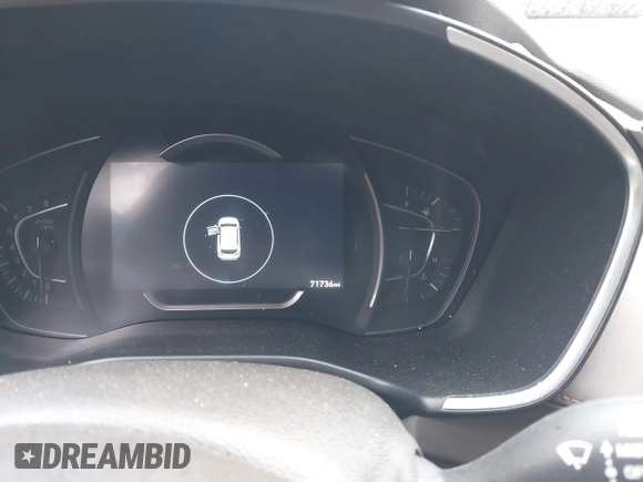 2019 Hyundai Santa Fe Limited with VIN 5NMS5CAD8KH078588, listed as a IAAI auction lot 41767523 with 71,736 mi miles. Bid and sale history available at carsss.com. Image 7.