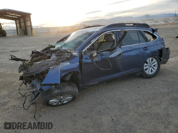 2019 Subaru Outback Premium with VIN 4S4BSAFC3K3225567, listed as a Copart auction lot 78632494 with Not provided miles and Salvage title. Bid and sale history available at DreamBid. Image 1.