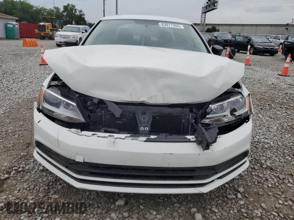 2015 Volkswagen Jetta S with VIN 3VW2K7AJXFM350192, listed as a Copart auction lot 63077355 with 70,089 mi miles and Salvage title. Bid and sale history available at DreamBid. Image 5.