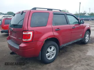 2008 Ford Escape XLT with VIN 1FMCU93138KD90369, listed as a IAAI auction lot 42430073 with Not provided miles and . Bid and sale history available at DreamBid. Image 4.