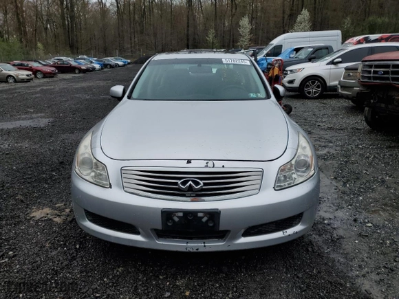 2007 Infiniti G35 Sedan G35x with VIN JNKBV61F07M802369, listed as a Copart auction lot 51782245 with 0 mi miles and Salvage Title. Bid and sale history available at carsss.com. Image 5.