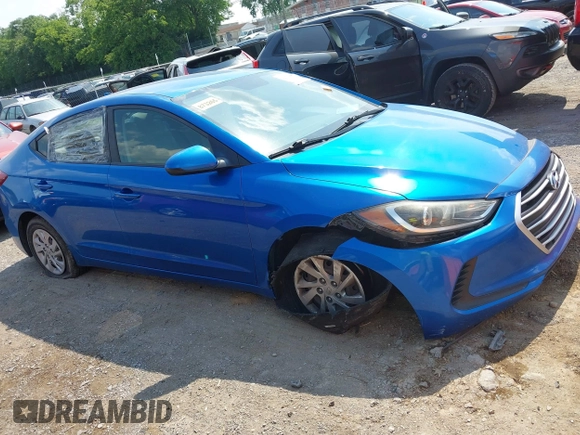 2017 Hyundai Elantra SE with VIN KMHD74LF1HU096113, listed as a IAAI auction lot 42378011 with Not provided miles and . Bid and sale history available at DreamBid. Image 12.