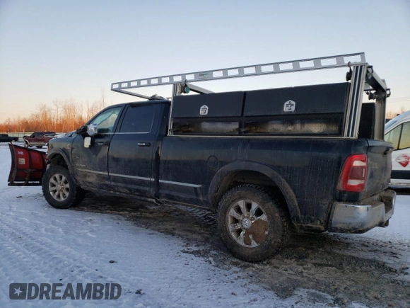 2019 Ram 3500 Limited with VIN 3C63R3RL4KG622107, listed as a Copart auction lot 42116525 with 129,371 mi miles and Salvage Title. Bid and sale history available at carsss.com. Image 2.
