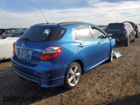 2009 Toyota Matrix S z VIN 2T1KE40E89C030265, wystawiony jako Copart lot #44789405 z przebiegiem 60 022 mil mil oraz Szkoda całkowita • Salvage title. Historia ofert i sprzedaży dostępna na DreamBid. Obrazek 3.