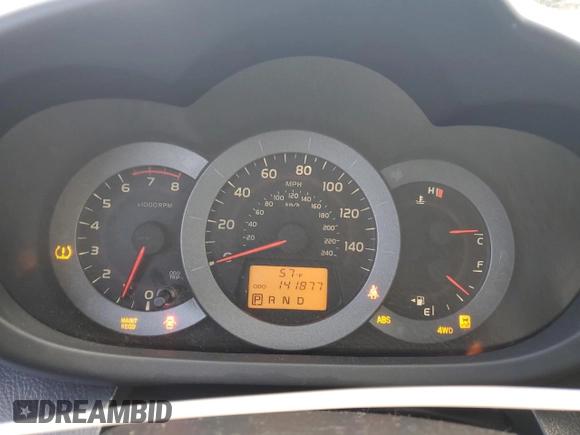 2011 Toyota RAV4 Sport with VIN JTMRK4DV7B5101444, listed as a Copart auction lot 54090235 with 141,877 mi miles and Salvage Title. Bid and sale history available at carsss.com. Image 9.