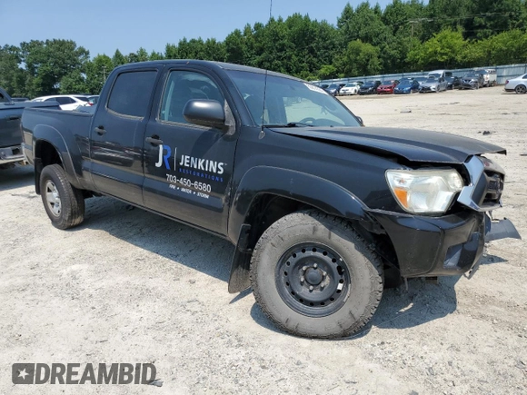 2015 Toyota Tacoma with VIN 3TMMU4FN3FM087088, listed as a Copart auction lot 63814334 with 161,947 mi miles and Salvage Title. Bid and sale history available at carsss.com. Image 4.