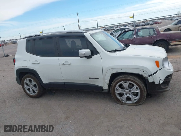 2018 Jeep Renegade Limited с VIN ZACCJADB6JPH99693, выставлен на аукционе IAAI как лот 41206945 с пробегом 52 865 миль миль и . История ставок и продаж доступна на DreamBid. Изображение 13.