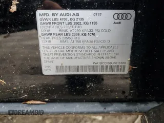 2018 Audi Q3 Premium with VIN WA1BCCFS9JR011628, listed as a Copart auction lot 70761512 with 58,613 mi miles. Bid and sale history available at carsss.com. Image 14.