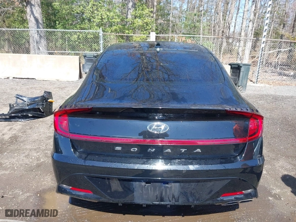 2020 Hyundai Sonata SEL with VIN 5NPEF4JA3LH059215, listed as a IAAI auction lot 41813711 with 48,784 mi miles. Bid and sale history available at carsss.com. Image 16.