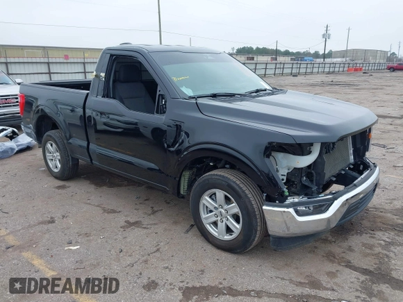 2023 Ford F-150 XL with VIN 1FTMF1C50PKE33412, listed as a IAAI auction lot 41391359 with 19,344 mi miles and . Bid and sale history available at carsss.com. Image 1.