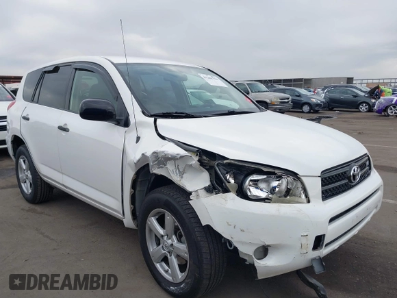 2007 Toyota RAV4 with VIN JTMZK33V576006099, listed as a IAAI auction lot 41286794 with 121,597 mi miles. Bid and sale history available at carsss.com. Image 6.